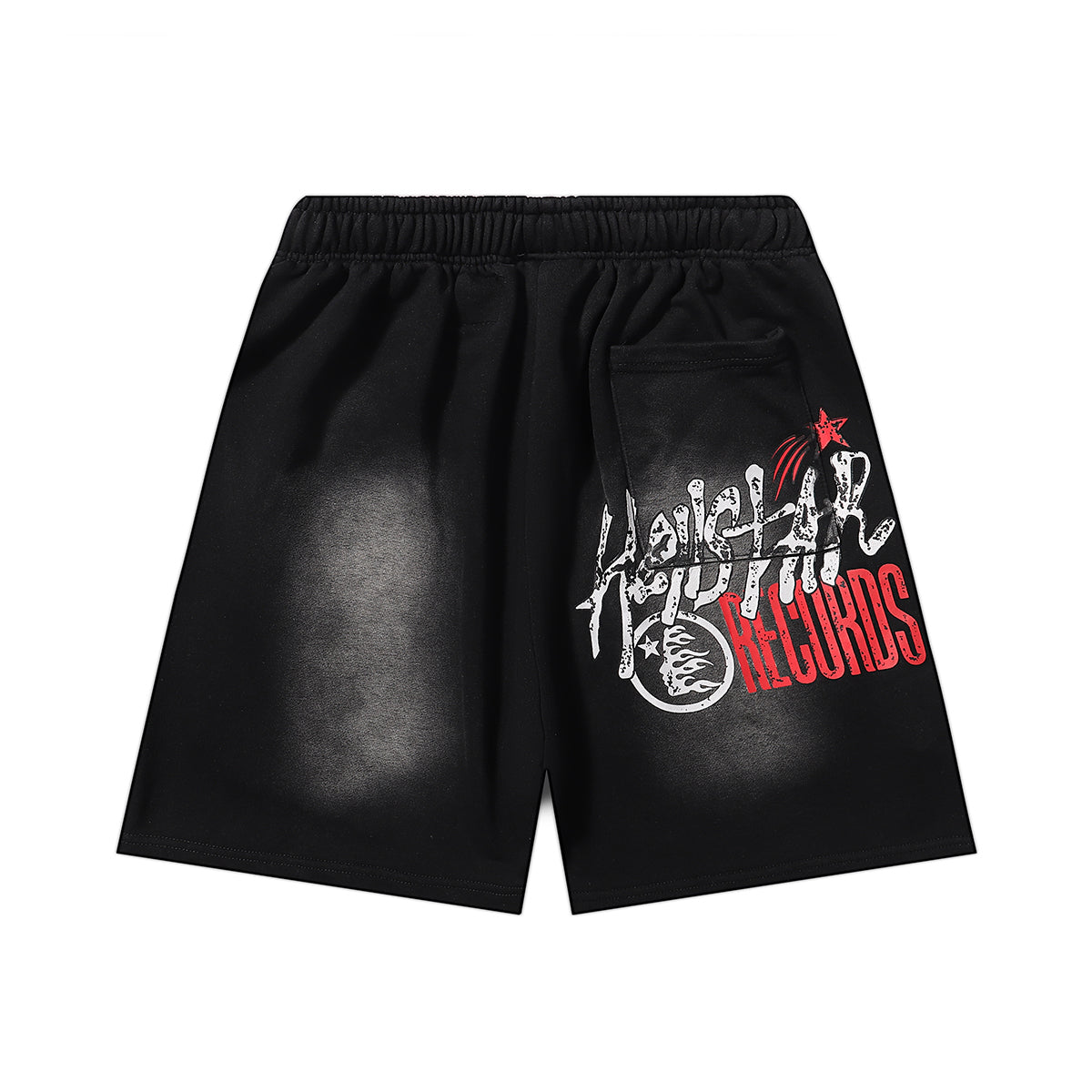 Hellstar Records Smiley Face Shorts Black