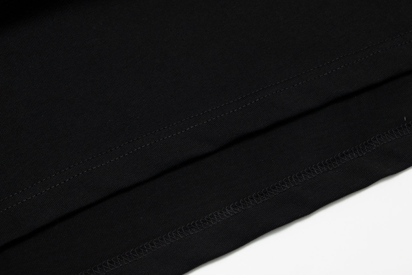 Chrome Hearts Sanskrit Pocket & Neck Letter Printed T-shirt TB02