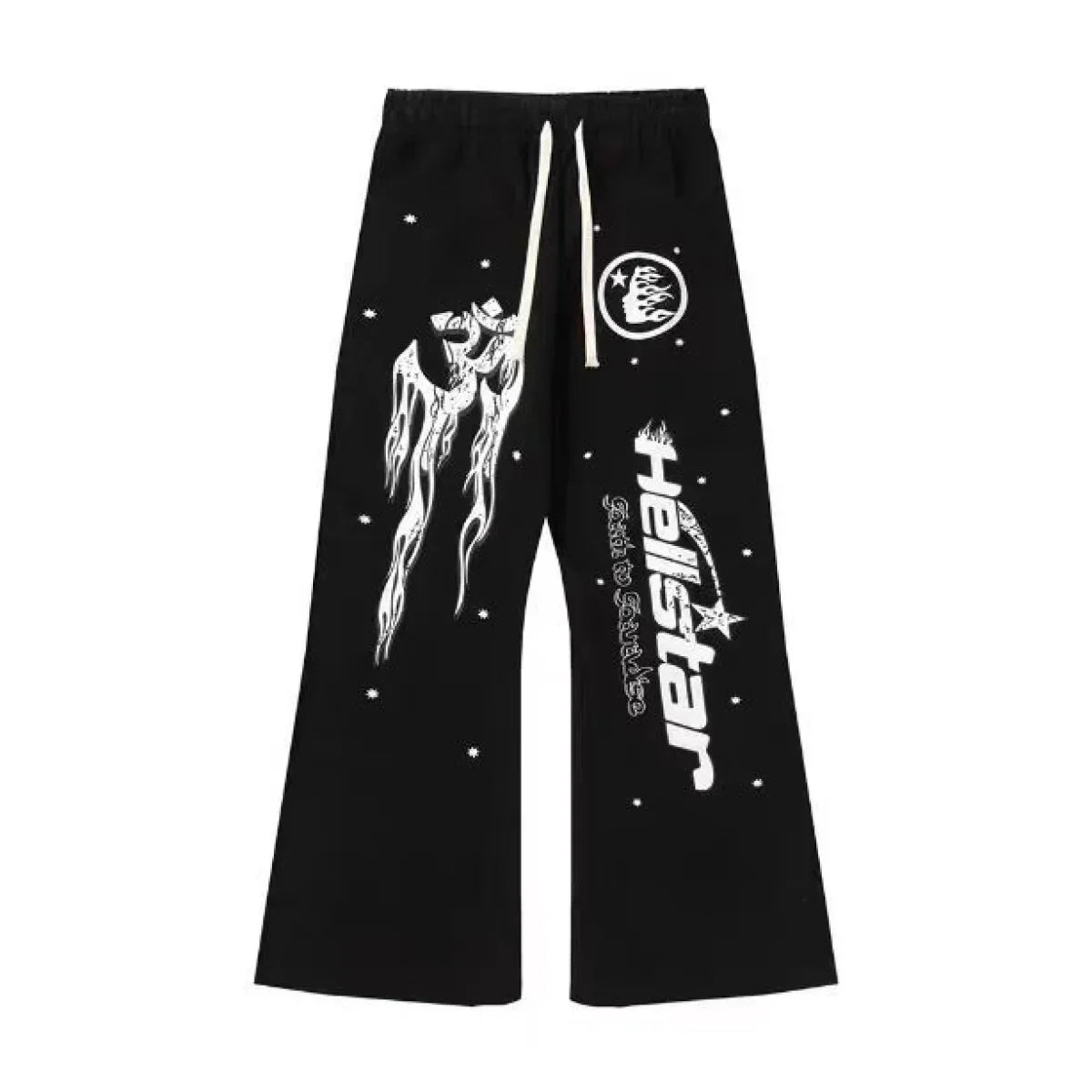 Hellstar Path To Paradise Sweatpants Black White
