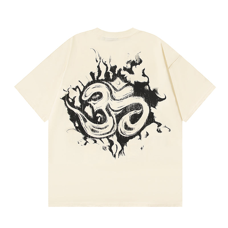 Hellstar Inner Peace T-Shirt Cream