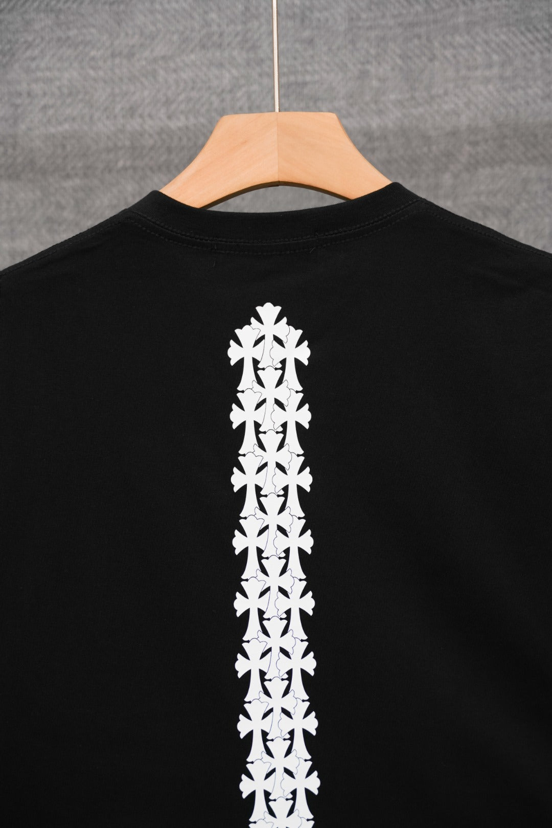 Chrome Hearts Custom Ribbed Short-Sleeve T-Shirt KT33