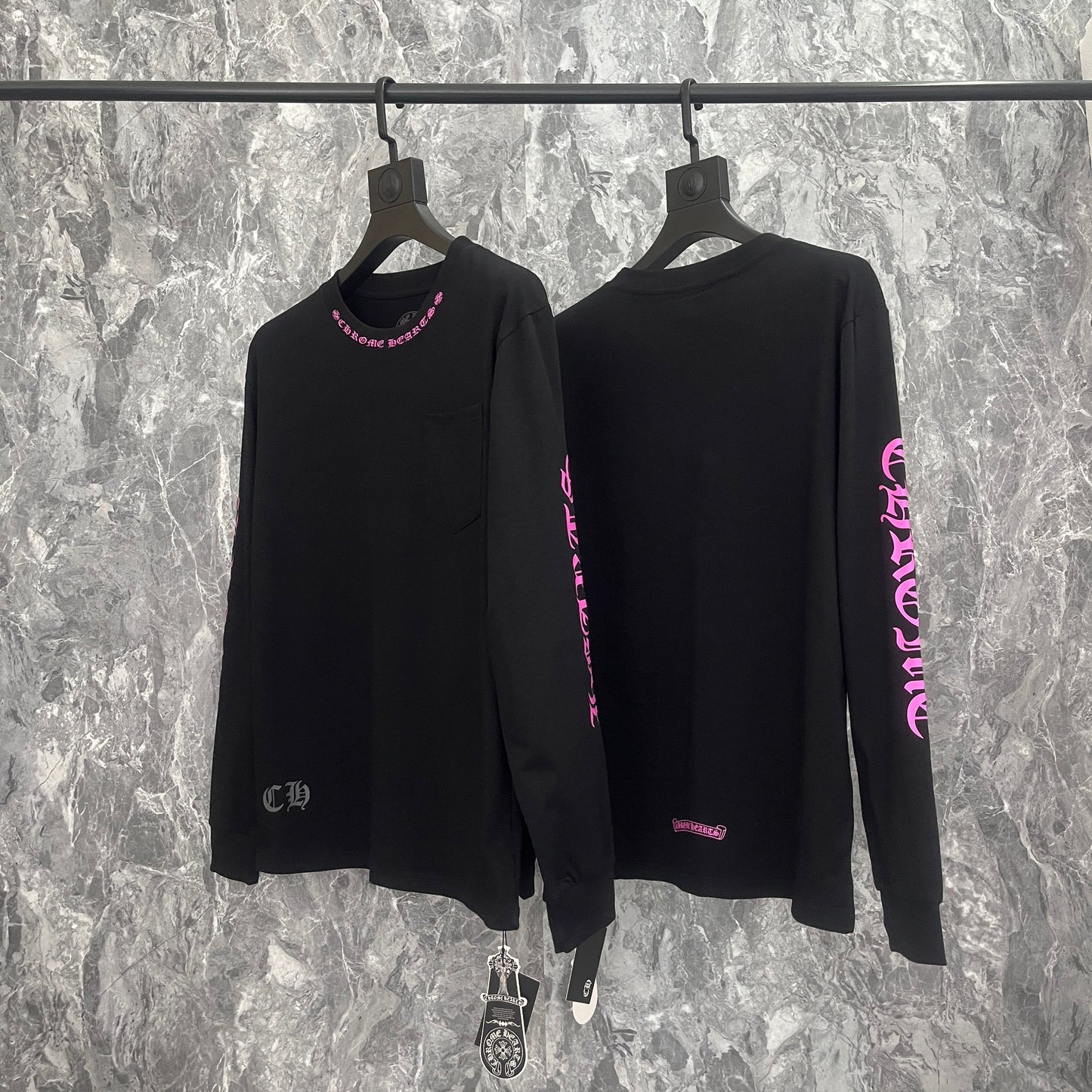 Chrome Hearts Men's Long-Sleeve T-shirt Sweatshirt K9018