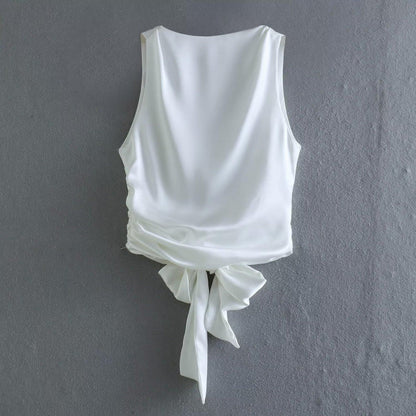 Women Vest Sexy Backless Temperament