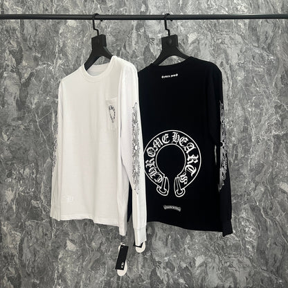 Chrome Hearts Men's Long-Sleeve T-shirt Sweatshirt K9019