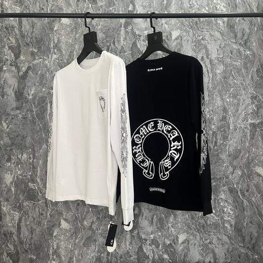 Chrome Hearts Men's Long-Sleeve T-shirt Sweatshirt K9019