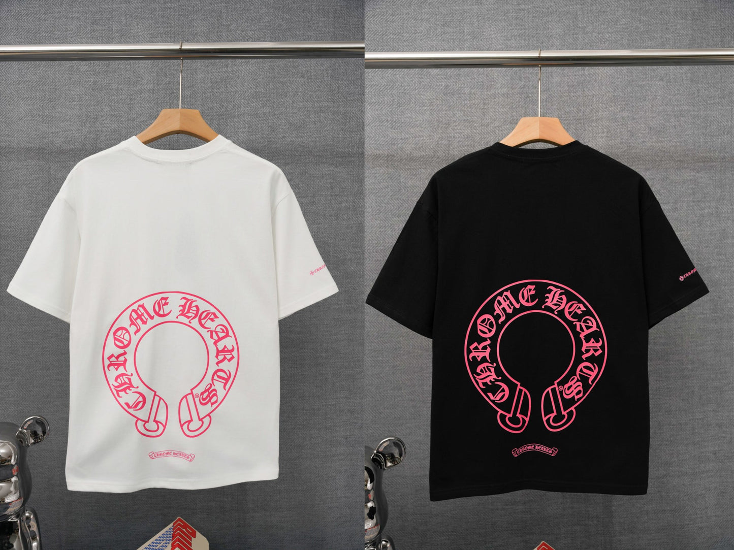 Chrome Hearts Sanskrit Letter Print Short-Sleeve T-Shirt KT36