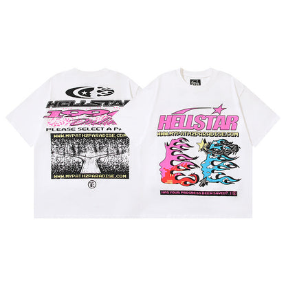 Hellstar Pixel Graphic T-Shirt
