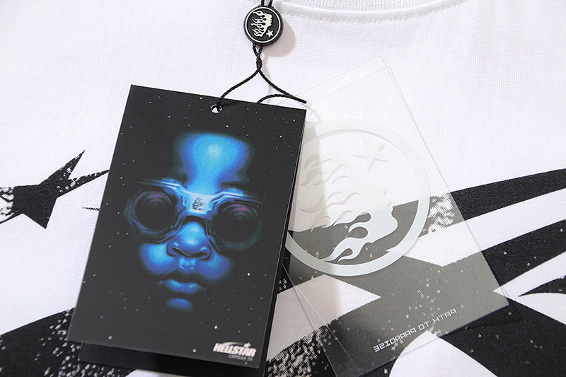 Hellstar Classic Graphic Print White T-Shirt
