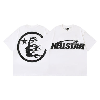 Hellstar Classic White Graphic T-Shirt