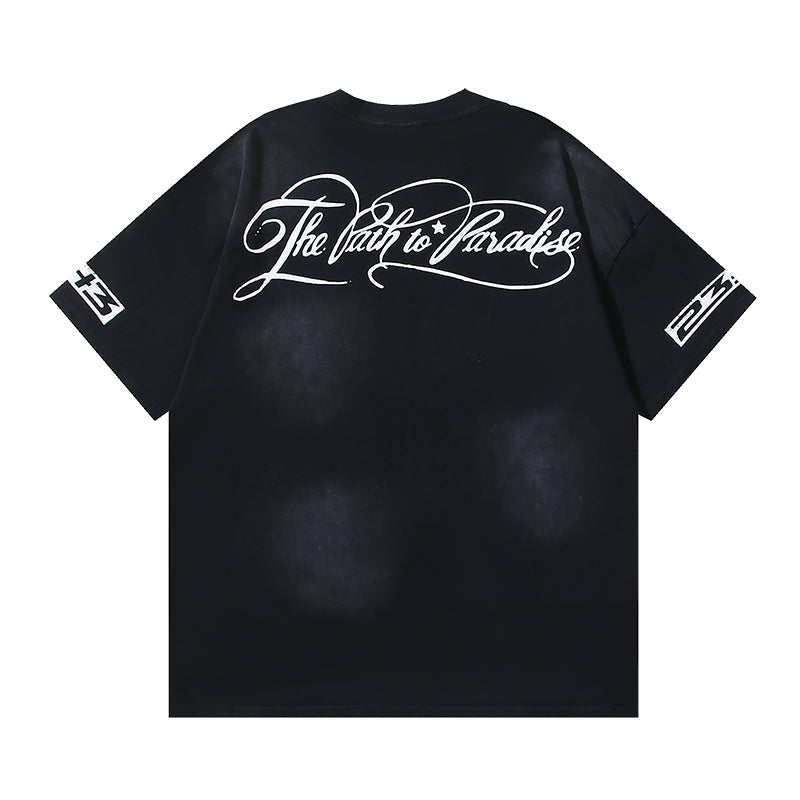 Hellstar P2P Path to Paradise Graphic T-Shirt Black
