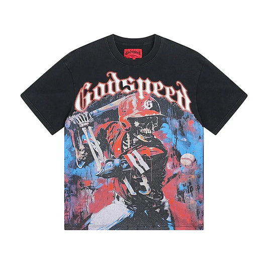 Godspeed Football Graphic Tee