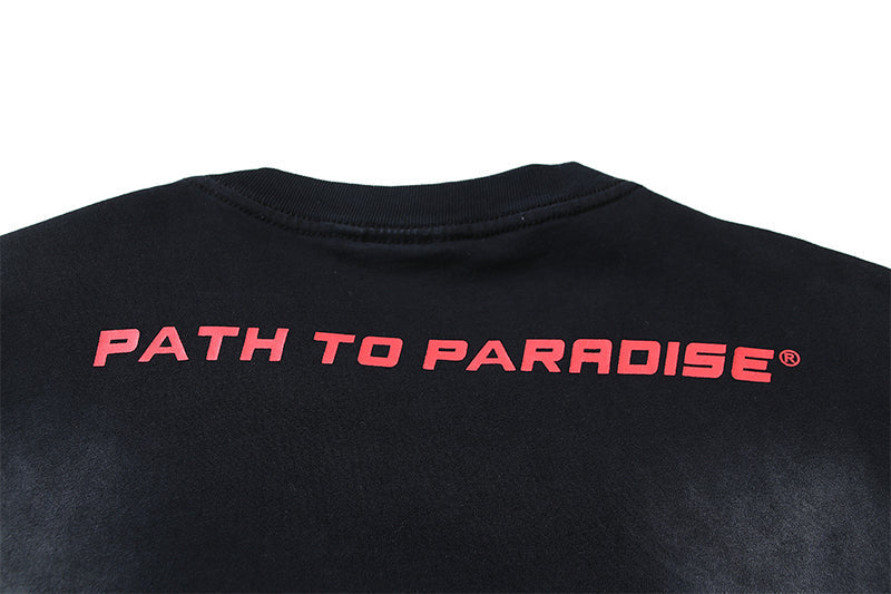 Hellstar Thorn Graphic T-Shirt Black and Red
