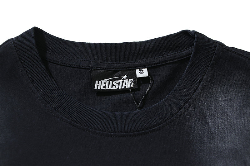 Hellstar Reach Your Inner Peace Black Graphic T-Shirt