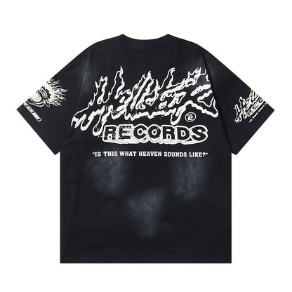 Hellstar Records T-Shirt Black/White