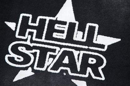 Hellstar Music Boy Records Graphic T-Shirt Black