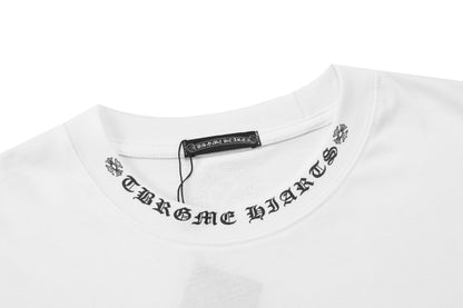 Chrome Hearts Sanskrit Pocket & Neck Letter Printed T-shirt TB02