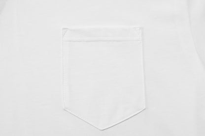 Chrome Hearts Sanskrit Pocket & Neck Letter Printed T-shirt TB02