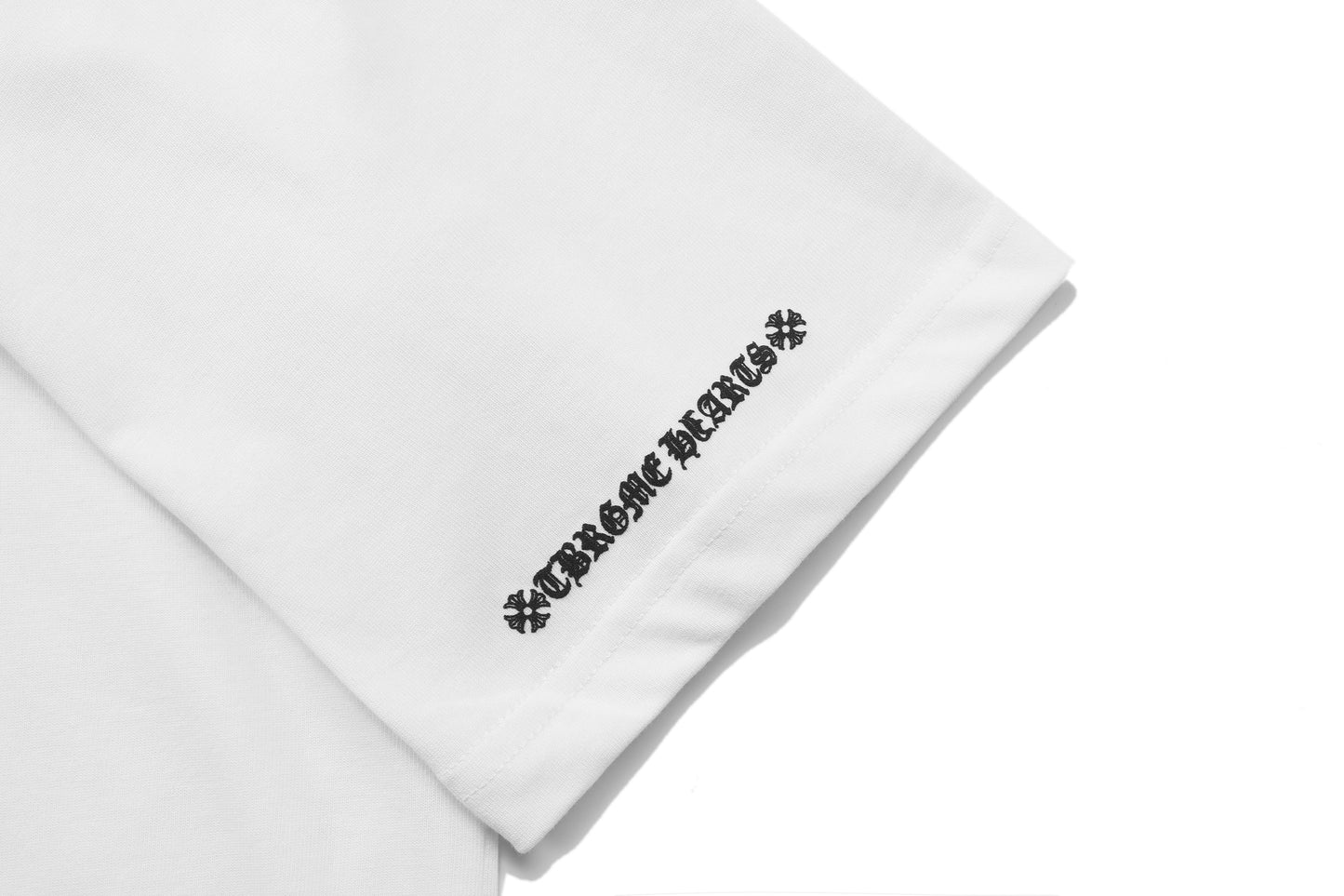 Chrome Hearts Sanskrit Pocket & Neck Letter Printed T-shirt TB02