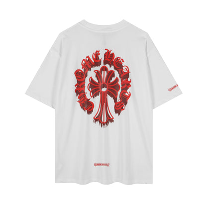 Chrome Hearts Bloody Floral Cross Vintage Washed T-shirt 2627