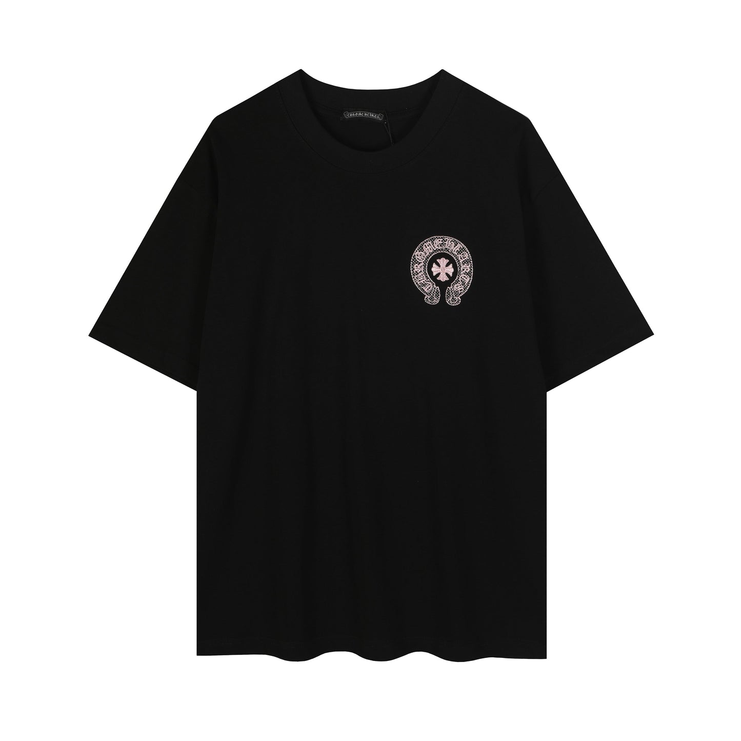 Chrome Hearts Classic Horseshoe Logo Embroidered T-shirt TB32