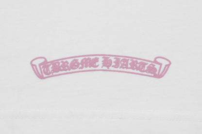Chrome Hearts-Style Floral Cross Thorn Girls' T-shirt 2617