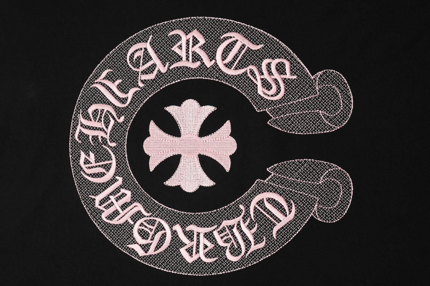 Chrome Hearts Classic Horseshoe Logo Embroidered T-shirt TB32