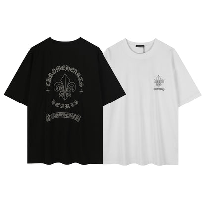 Chrome Hearts Iris Emblem Reflective Printed T-shirt 2621