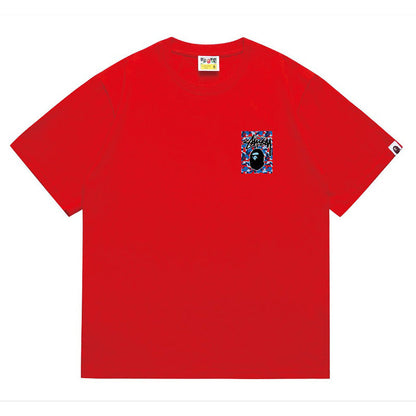 BAPE X Stussy Ape Head Tee