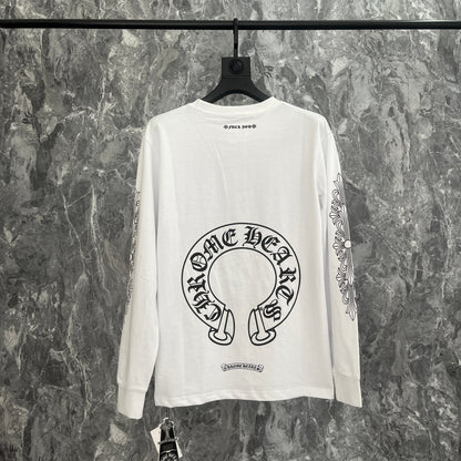 Chrome Hearts Men's Long-Sleeve T-shirt Sweatshirt K9019