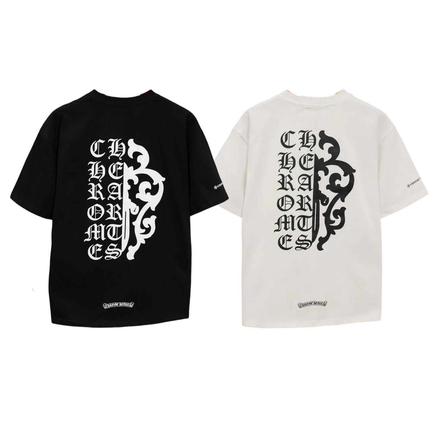 Chrome Hearts Custom Ribbed Short-Sleeve T-Shirt KT32