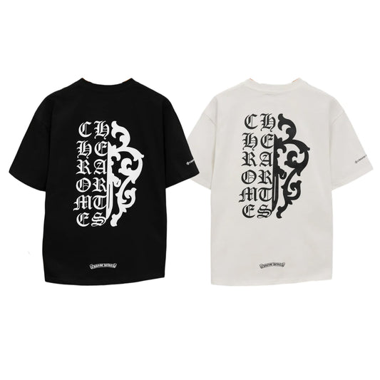 Chrome Hearts Custom Ribbed Short-Sleeve T-Shirt KT32