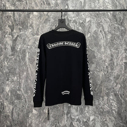 Chrome Hearts Men's Long-Sleeve T-shirt Sweatshirt K8021