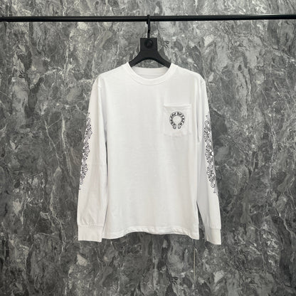 Chrome Hearts Men's Long-Sleeve T-shirt Sweatshirt K9019