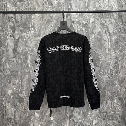Chrome Hearts Men's Long-Sleeve T-shirt Sweatshirt K9019