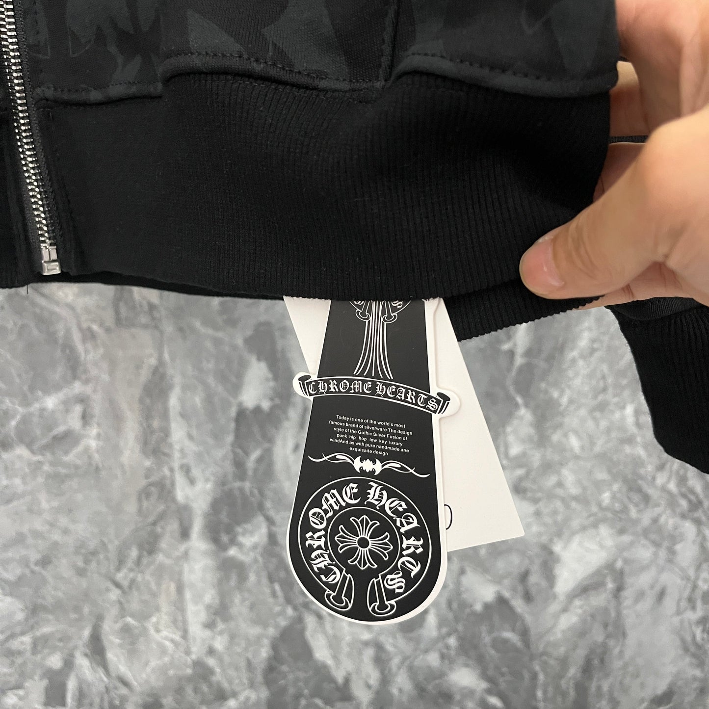 Chrome Hearts Zip Up Hoodie K5028