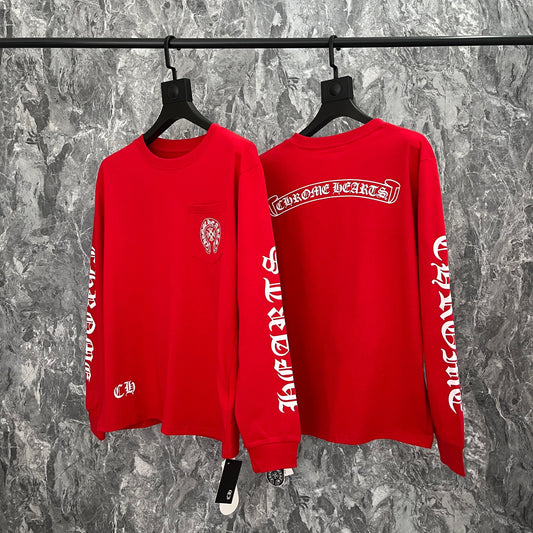 Chrome Hearts Men's Long-Sleeve T-shirt Sweatshirt K8011