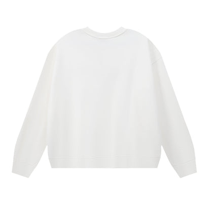 Purple Men's Long-Sleeve T-shirt Sweatshirt 1130