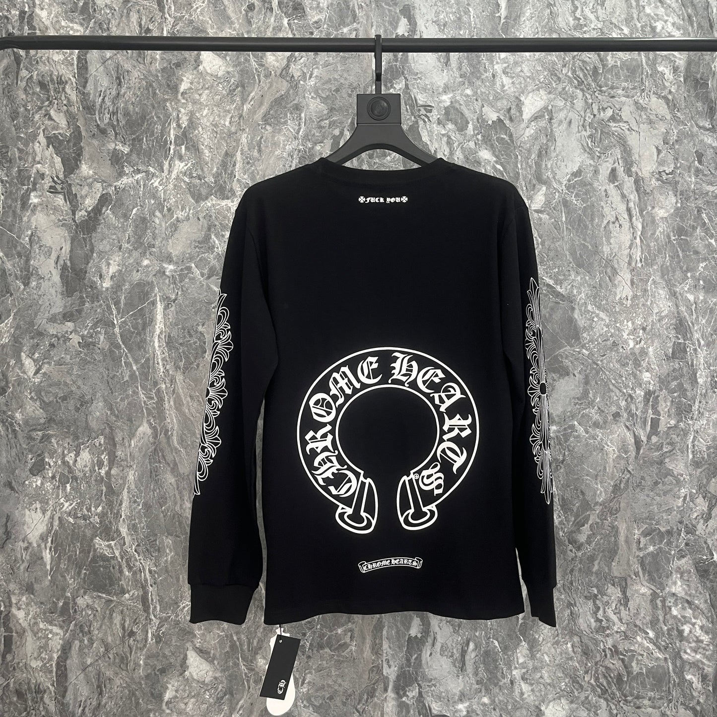 Chrome Hearts Men's Long-Sleeve T-shirt Sweatshirt K9019