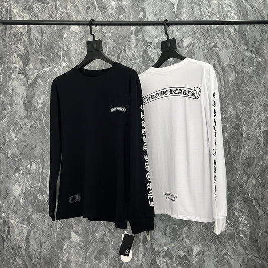 Chrome Hearts Men's Long-Sleeve T-shirt Sweatshirt K8021