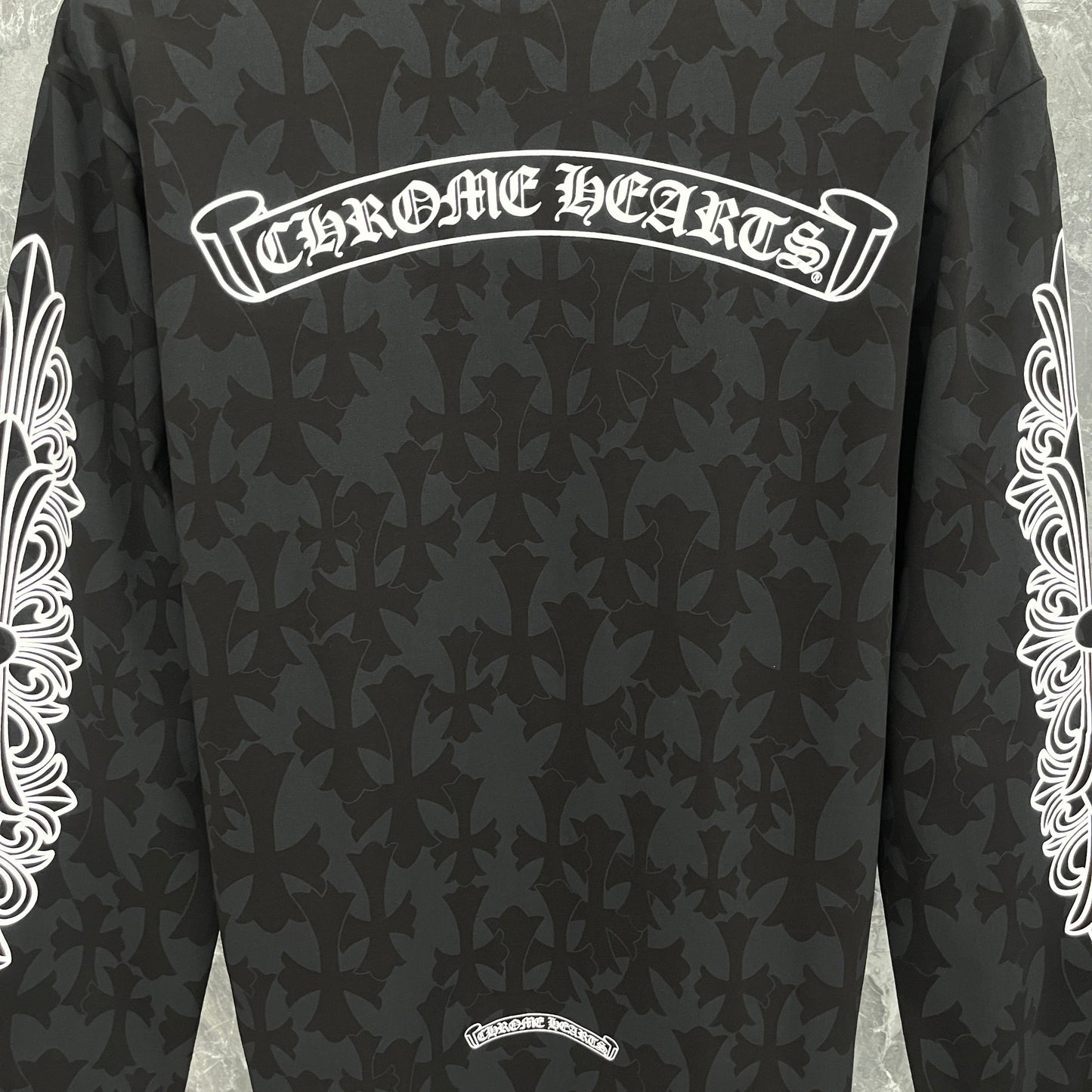 Chrome Hearts Men's Long-Sleeve T-shirt Sweatshirt K9019