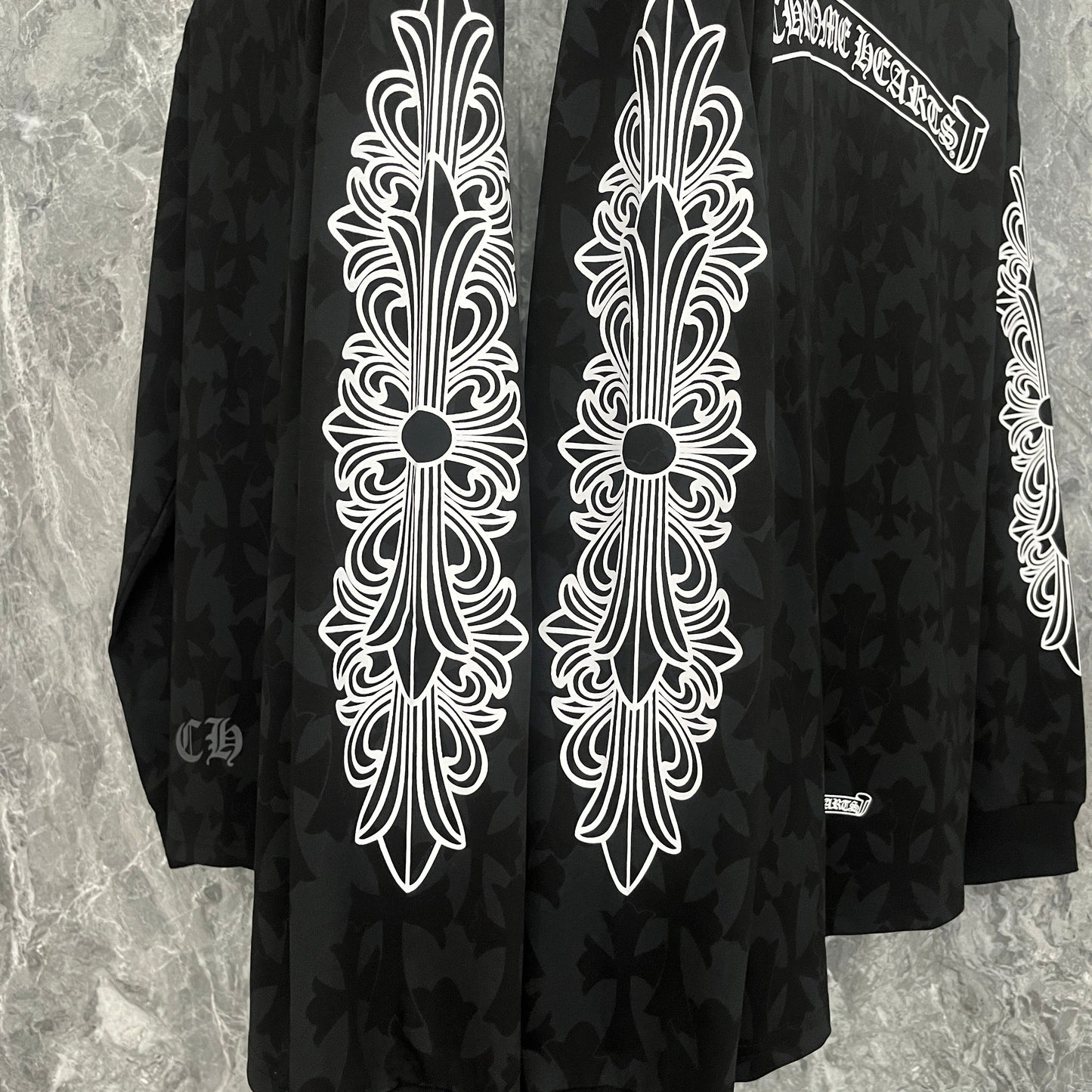 Chrome Hearts Men's Long-Sleeve T-shirt Sweatshirt K9019
