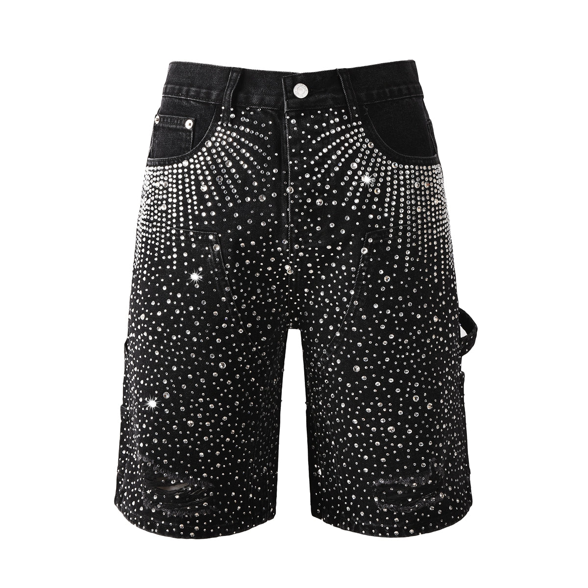 PURPLE Shorts Crystals 5099