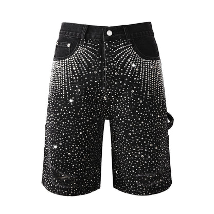 PURPLE Shorts Crystals 5099