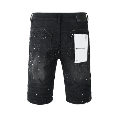 PURPLE Shorts Crystals 5106