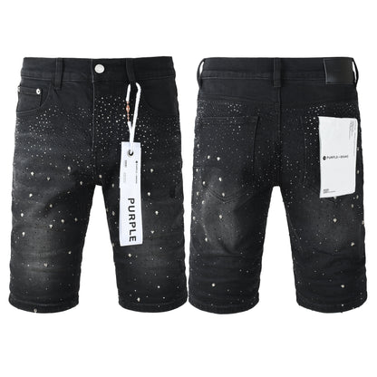PURPLE Shorts Crystals 5106