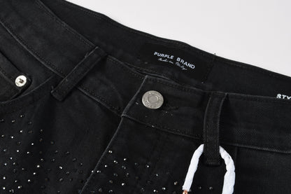 PURPLE Shorts Crystals 5106