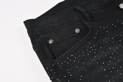 PURPLE Shorts Crystals 5106