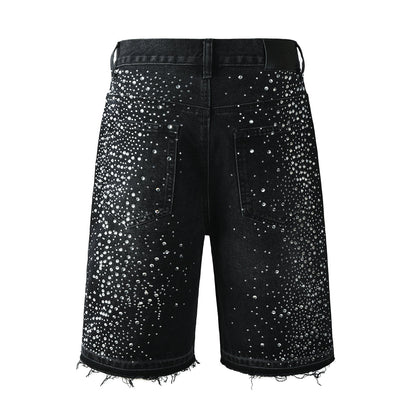 PURPLE Shorts Crystals 5103