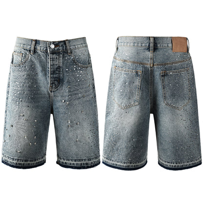PURPLE Shorts Crystals 5102