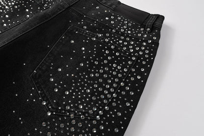 PURPLE Shorts Crystals 5103
